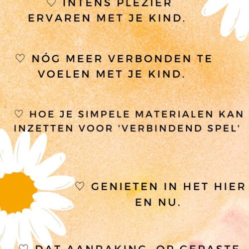 Cursus Verbindend Spelen