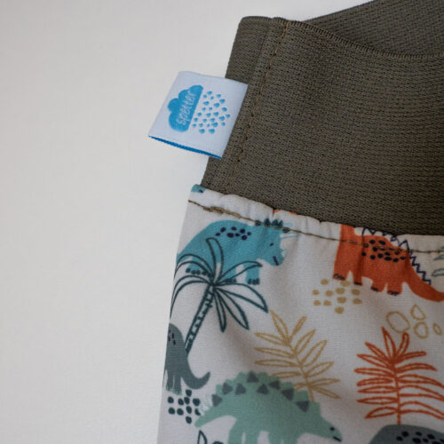 Spetter broek - dino olive