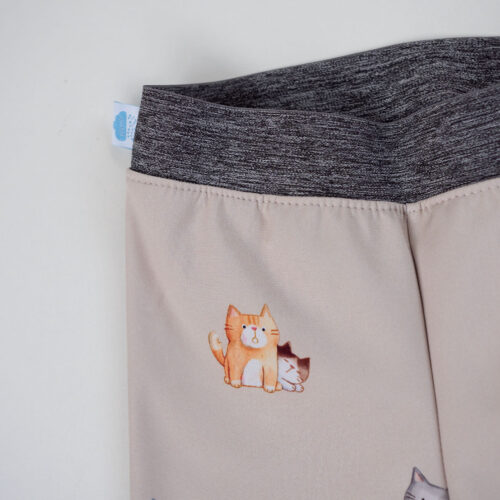 Spetter-Broek-Poes-4 Waterafstotende buitenspeelbroek - Poes