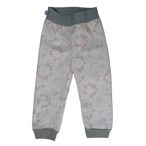 Waterafstotende buitenspeelbroek - Madeliefjes