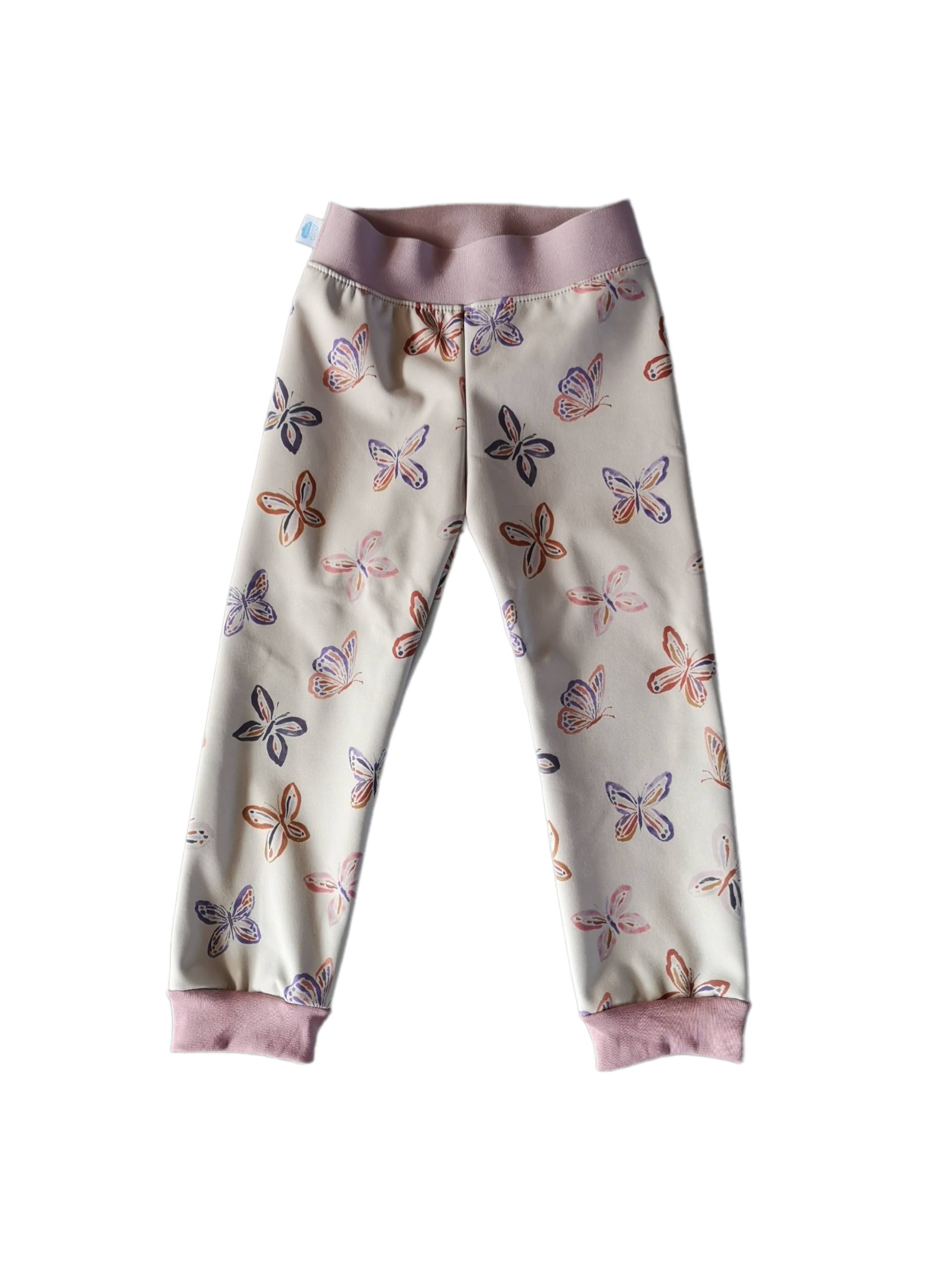 Waterafstotende buitenspeelbroek - Vlinders