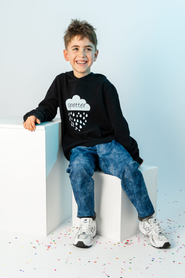 Spetter-Broek-Denim Waterafstotende buitenspeelbroek - Denim