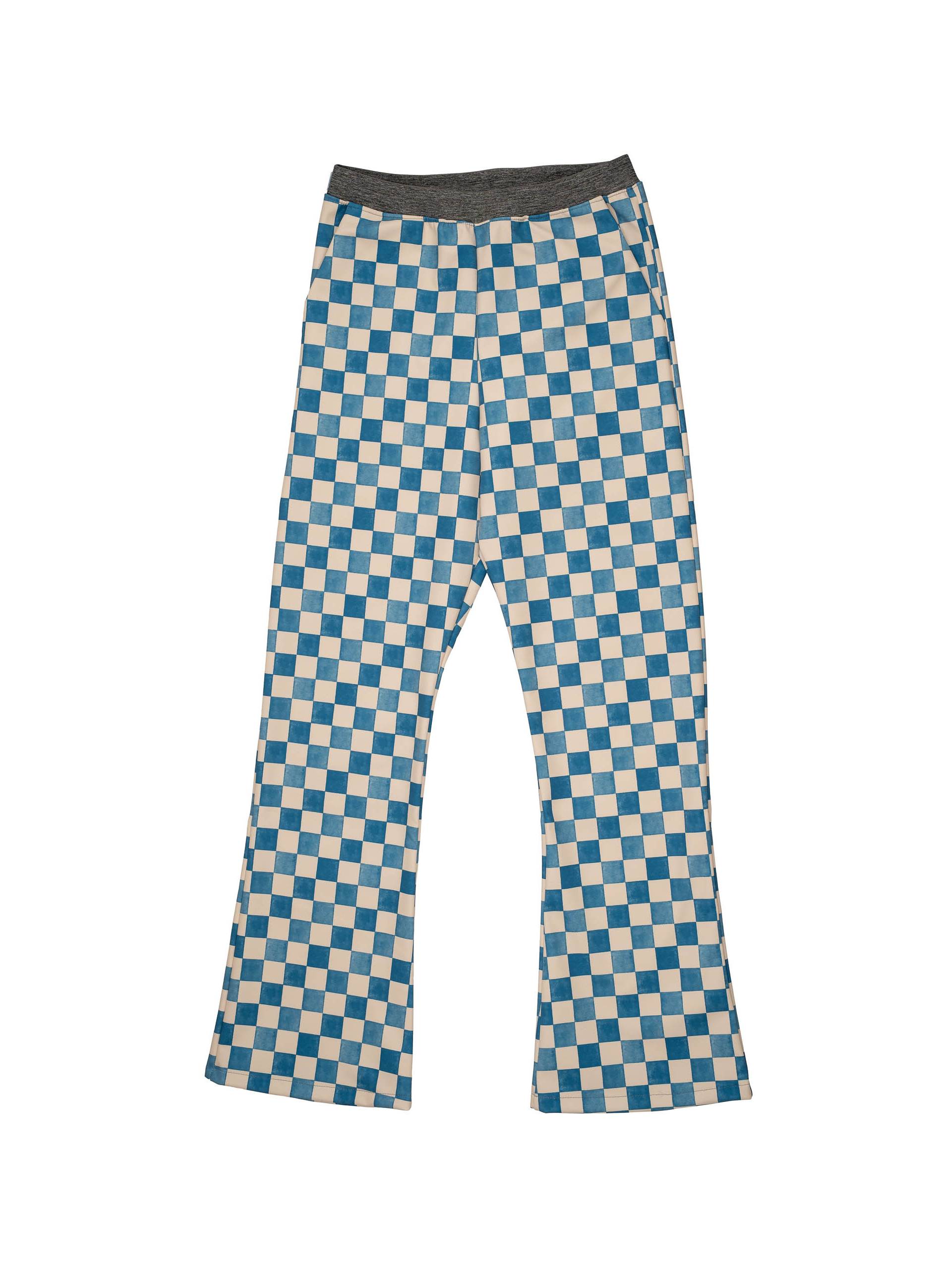 Waterafstotende buitenspeelbroek - DenimBlock-Volwassenen