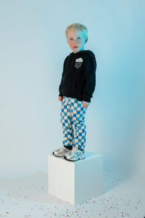 Waterafstotende buitenspeelbroek - DenimBlock