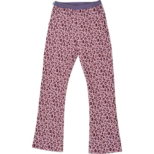 Spetter-Broek-LeopardLilac-Volwassenen Waterafstotende buitenspeelbroek - LeopardLilac-Volwassenen