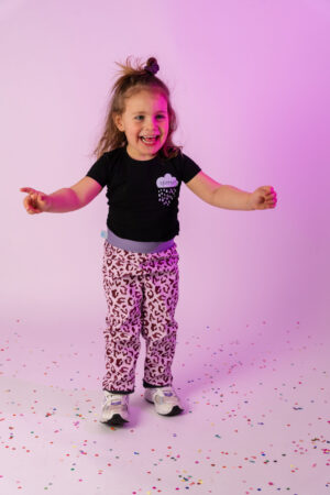 Waterafstotende buitenspeelbroek - LeopardLilac