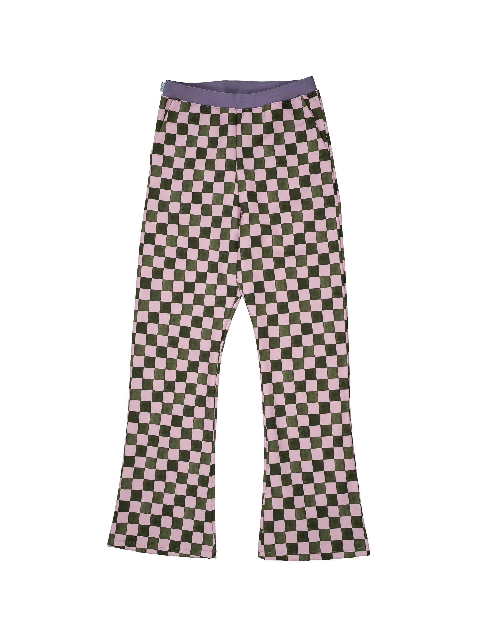 Waterafstotende buitenspeelbroek - LilaBlock-Volwassenen