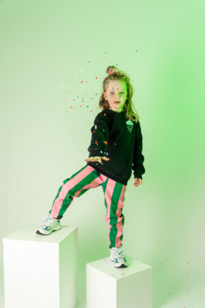 Waterafstotende buitenspeelbroek - LollypopGreen