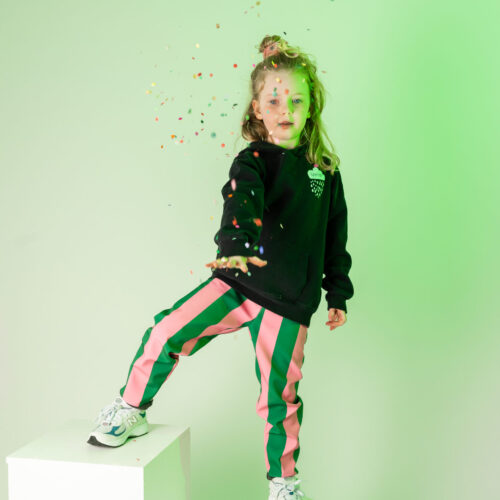 Waterafstotende buitenspeelbroek - LollypopGreen