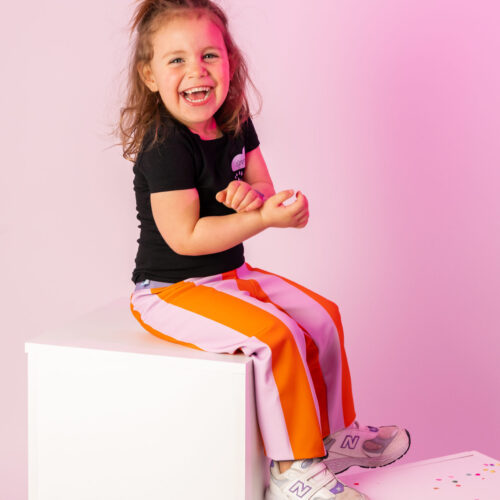 Waterafstotende buitenspeelbroek - LollypopLilac