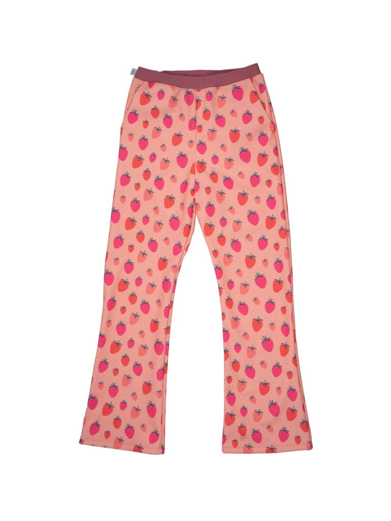 Waterafstotende buitenspeelbroek - Strawberry-Volwassenen