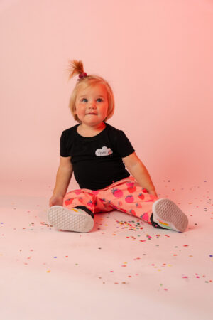 Waterafstotende buitenspeelbroek - Strawberry