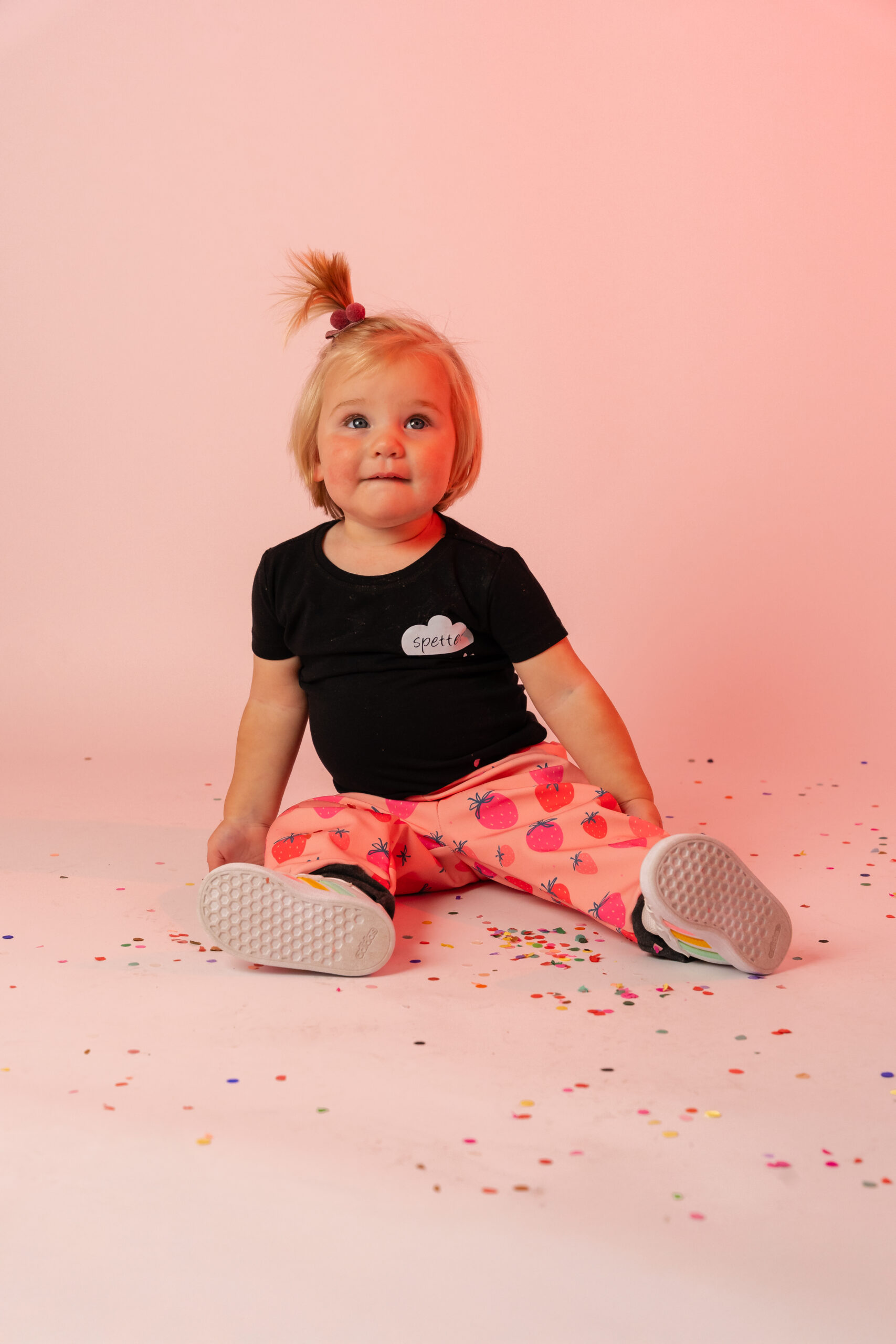 Waterafstotende buitenspeelbroek - Strawberry